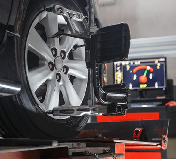 Tyre fitting and wheel alignment